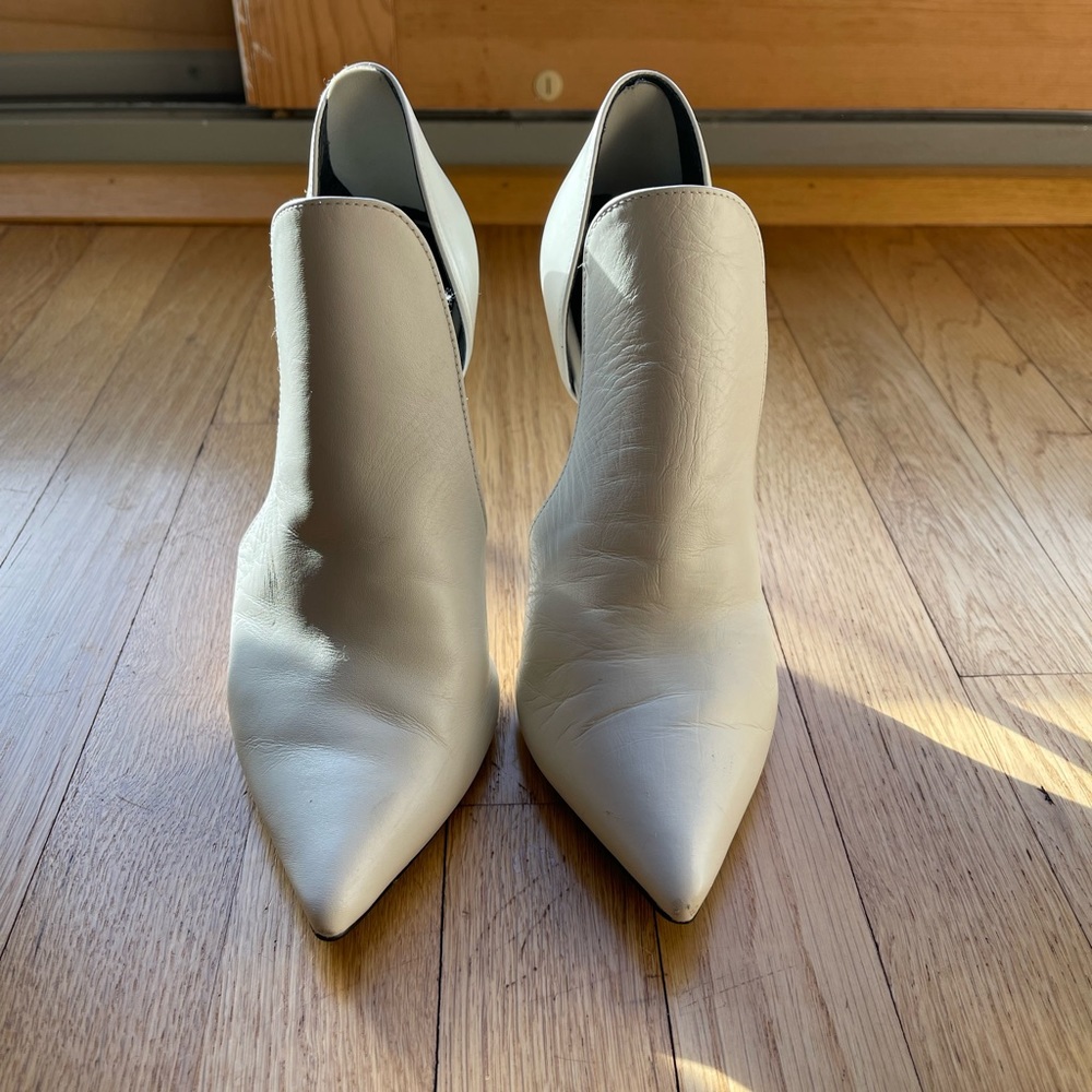 Steve Madden White Heels Size 8.5